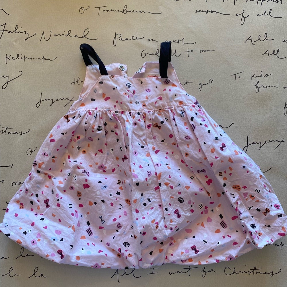 Catamini micro print romper EUC